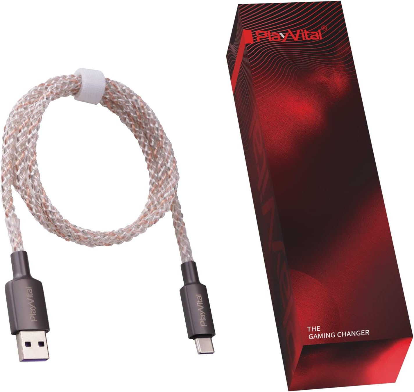 Premium Flowing LED Gaming Ladekabel