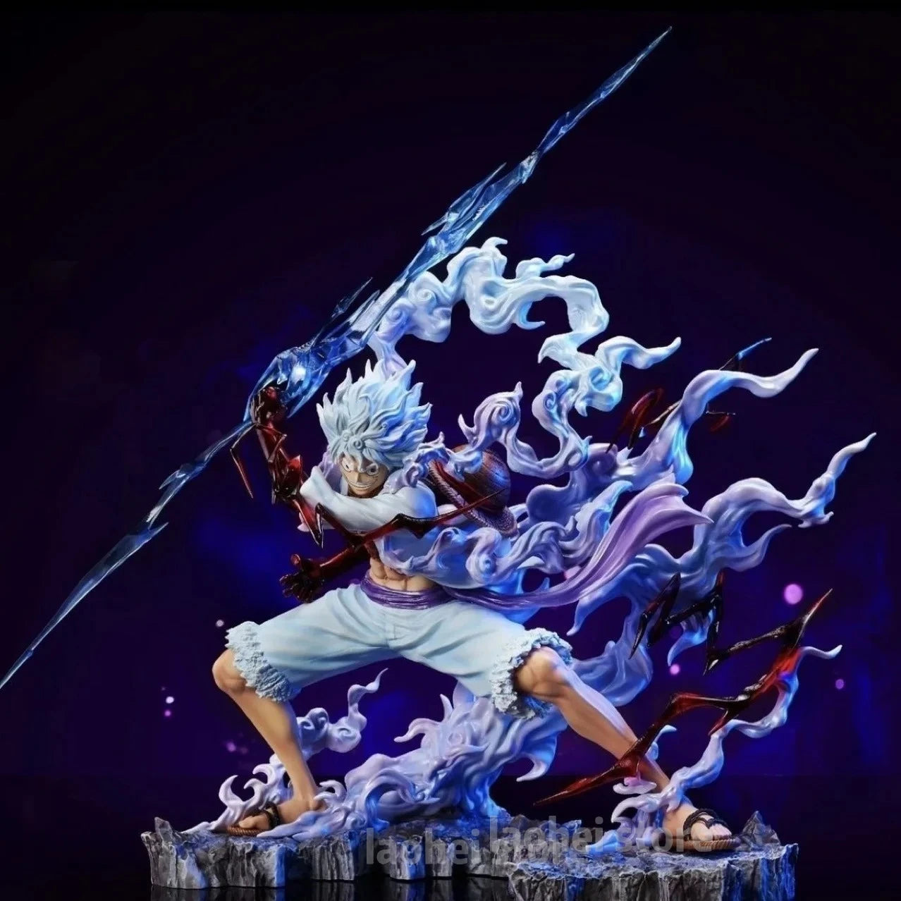 One Piece – Monkey D. Luffy Gear 5 Actionfigur 25 cm | Nica Lightning Statue