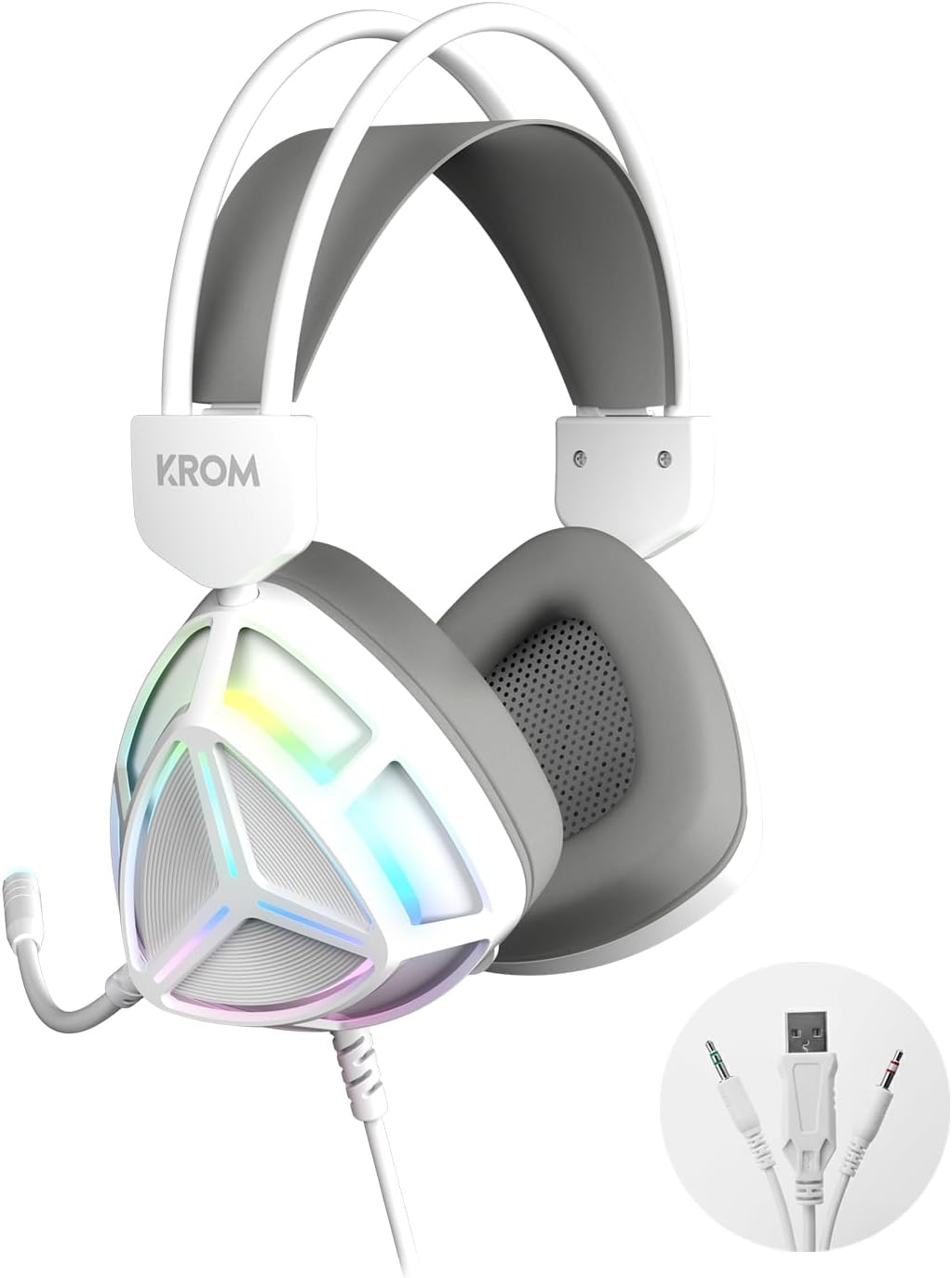 Mechanical Pro Gaming Set in White
