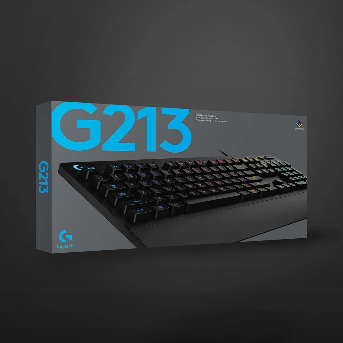 High-Performance RGB Gaming-Tastatur mit Spritzwasserschutz