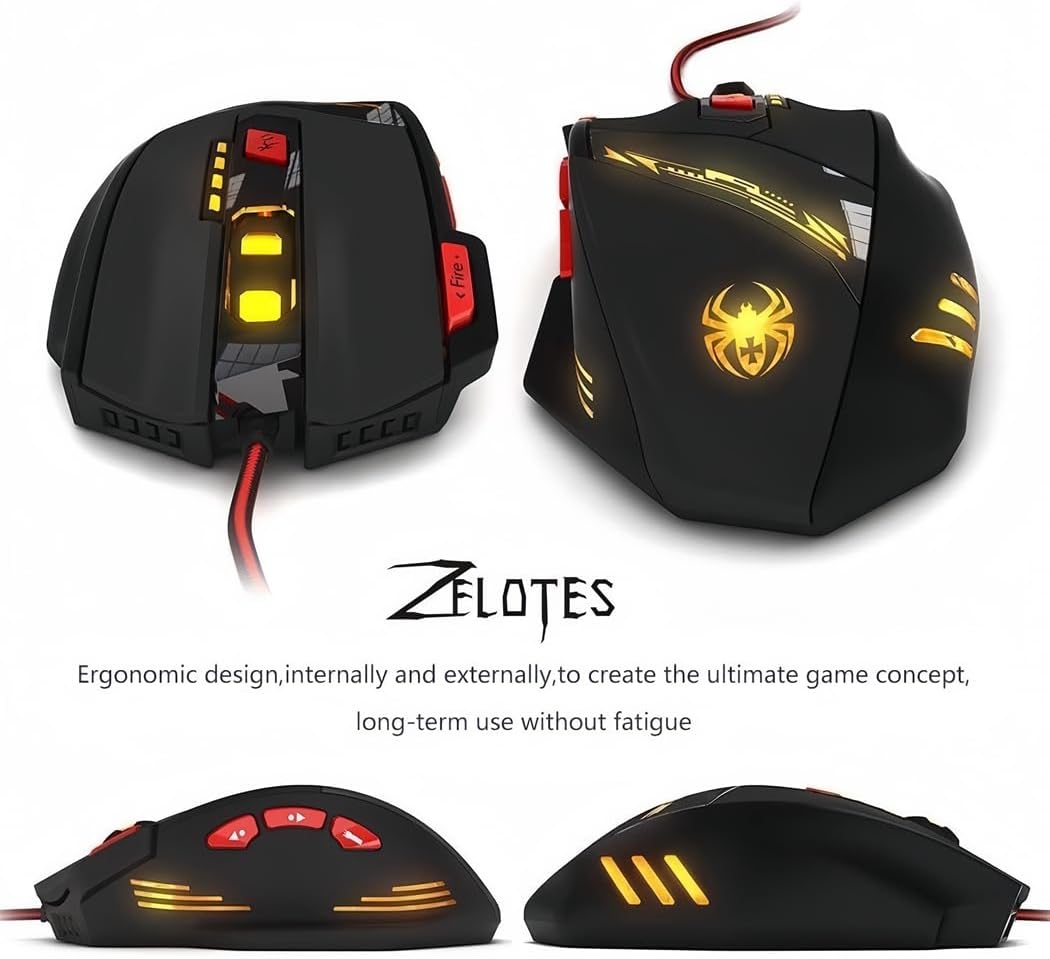 T90 Pro Gaming Mouse with Weight Tuning