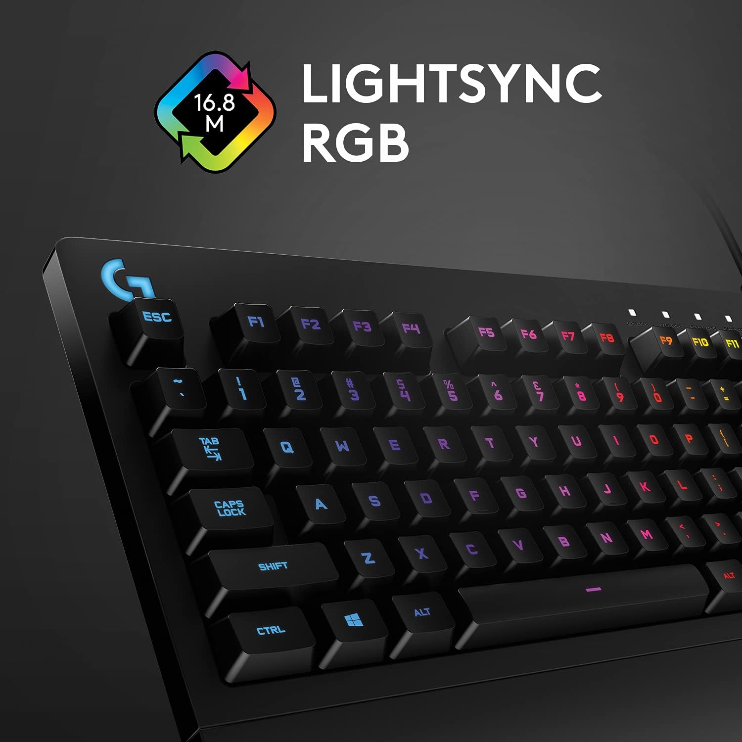 High-Performance RGB Gaming Keyboard with Spill Protection