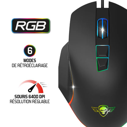 Ultimatives 4-in-1 RGB Gaming Komplett-Set
