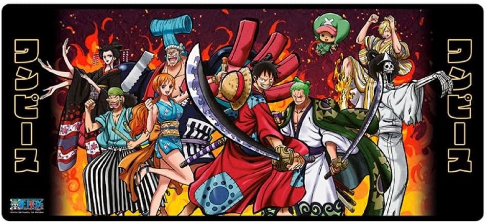 One Piece Battle in Wano None Mousepad Multicolor
