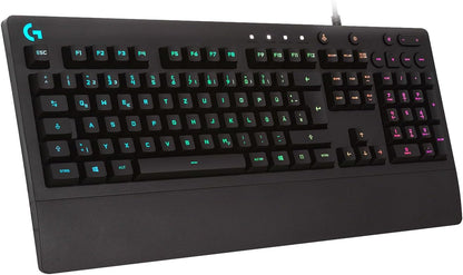 High-Performance RGB Gaming-Tastatur mit Spritzwasserschutz