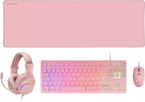 Ultimate Pink RGB Gaming Complete Set