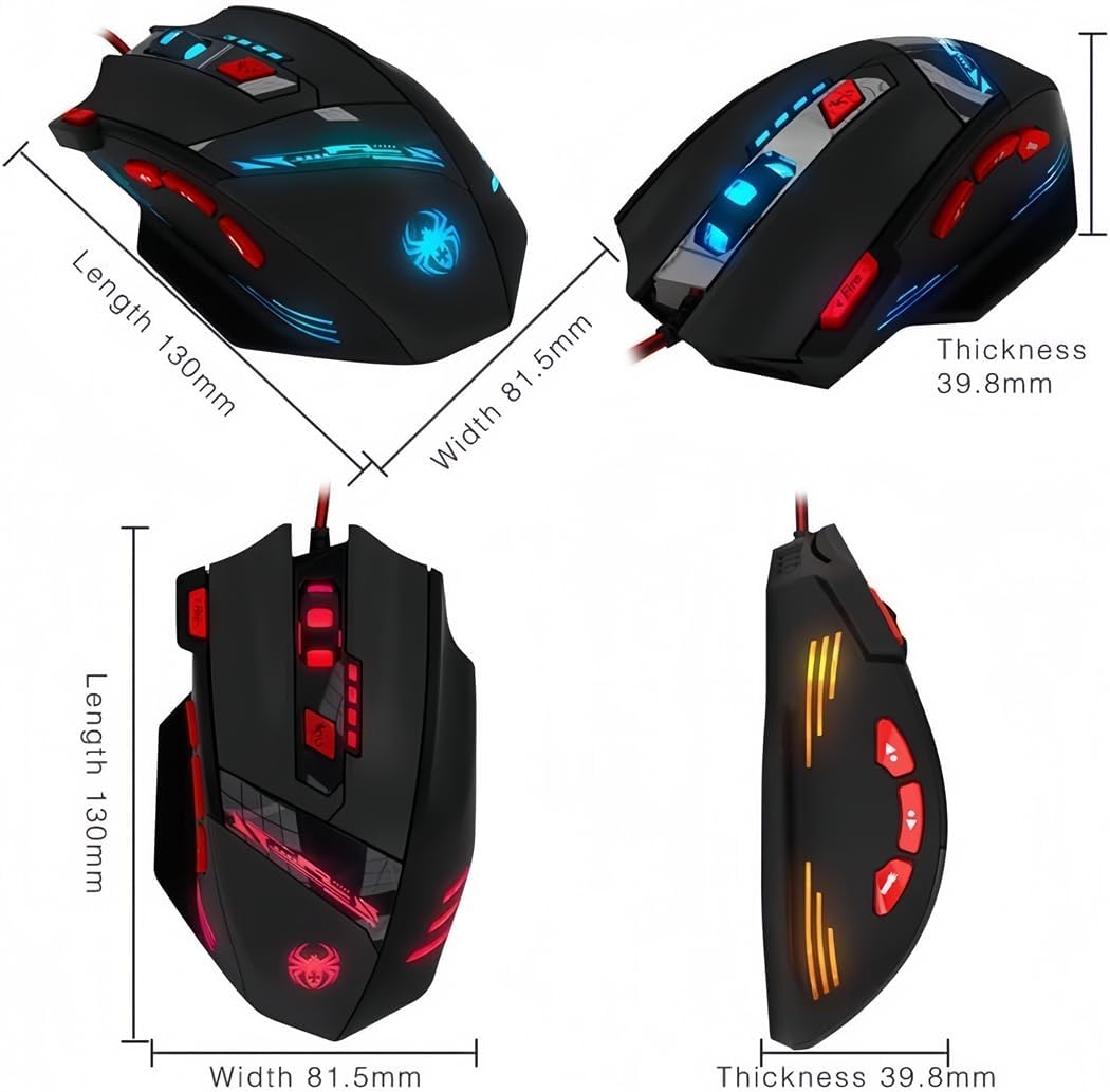 T90 Pro Gaming Mouse with Weight Tuning