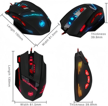 T90 Pro Gaming Mouse with Weight Tuning