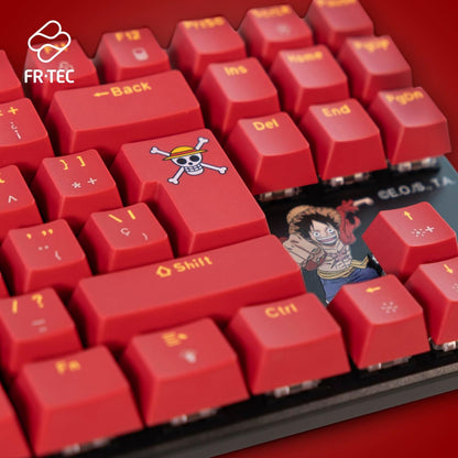 Tastiera e Mouse FR-TEC OP4001 QWERTY Bordeaux