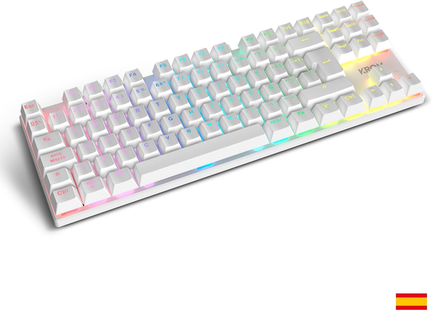 Mechanical Pro Gaming Set in White