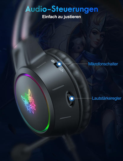 Premium 7.1 Katzenohr Gaming Headset