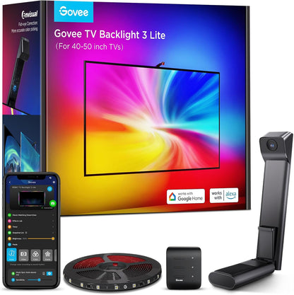 Immersives TV-Lichtsystem mit Echtzeit-Synchronisation