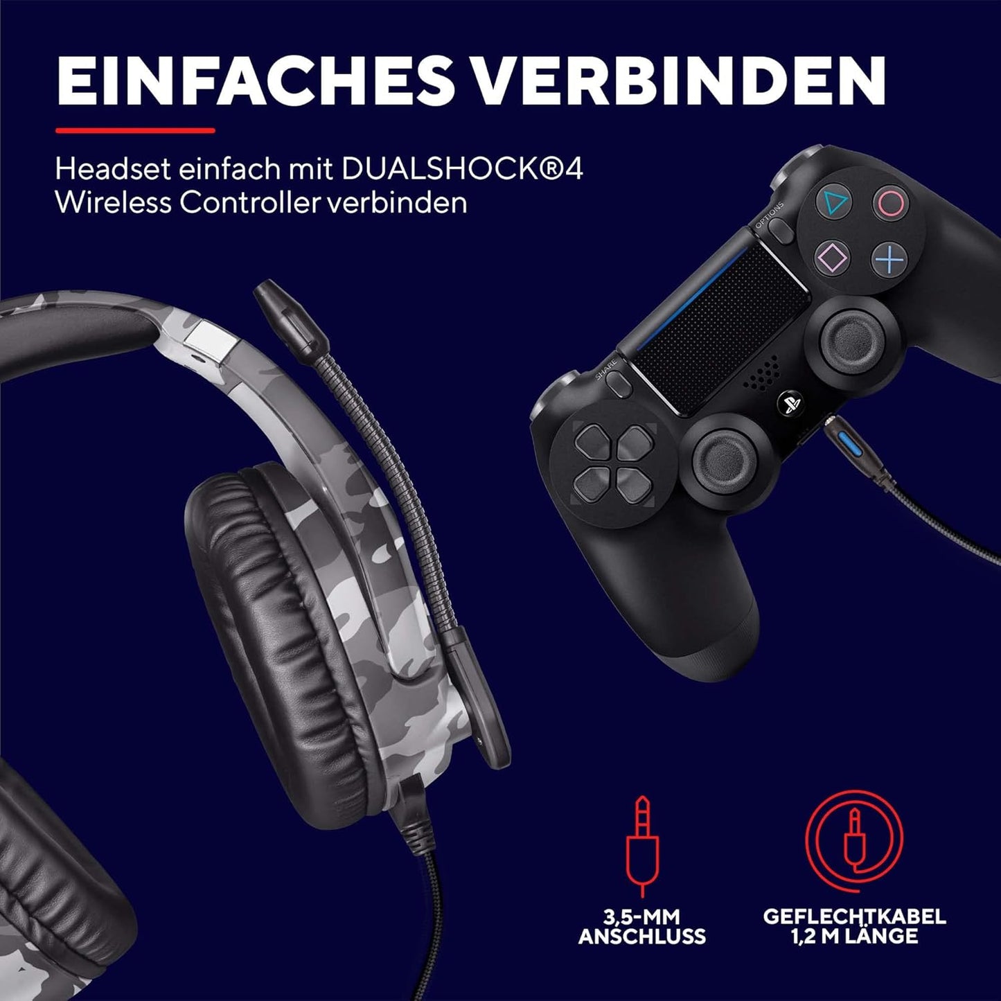 Offiziell Lizenziertes PlayStation Gaming Headset