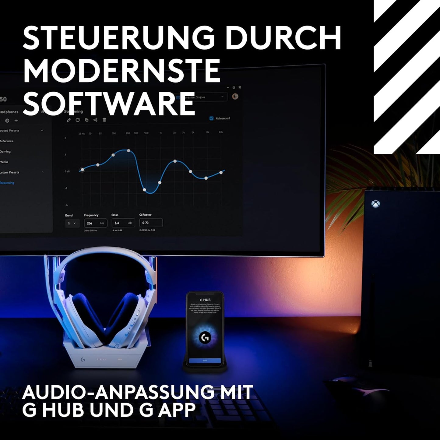 Premium Multi-System Gaming Audio-System – Universelles Sound-Setup für alle Konsolen