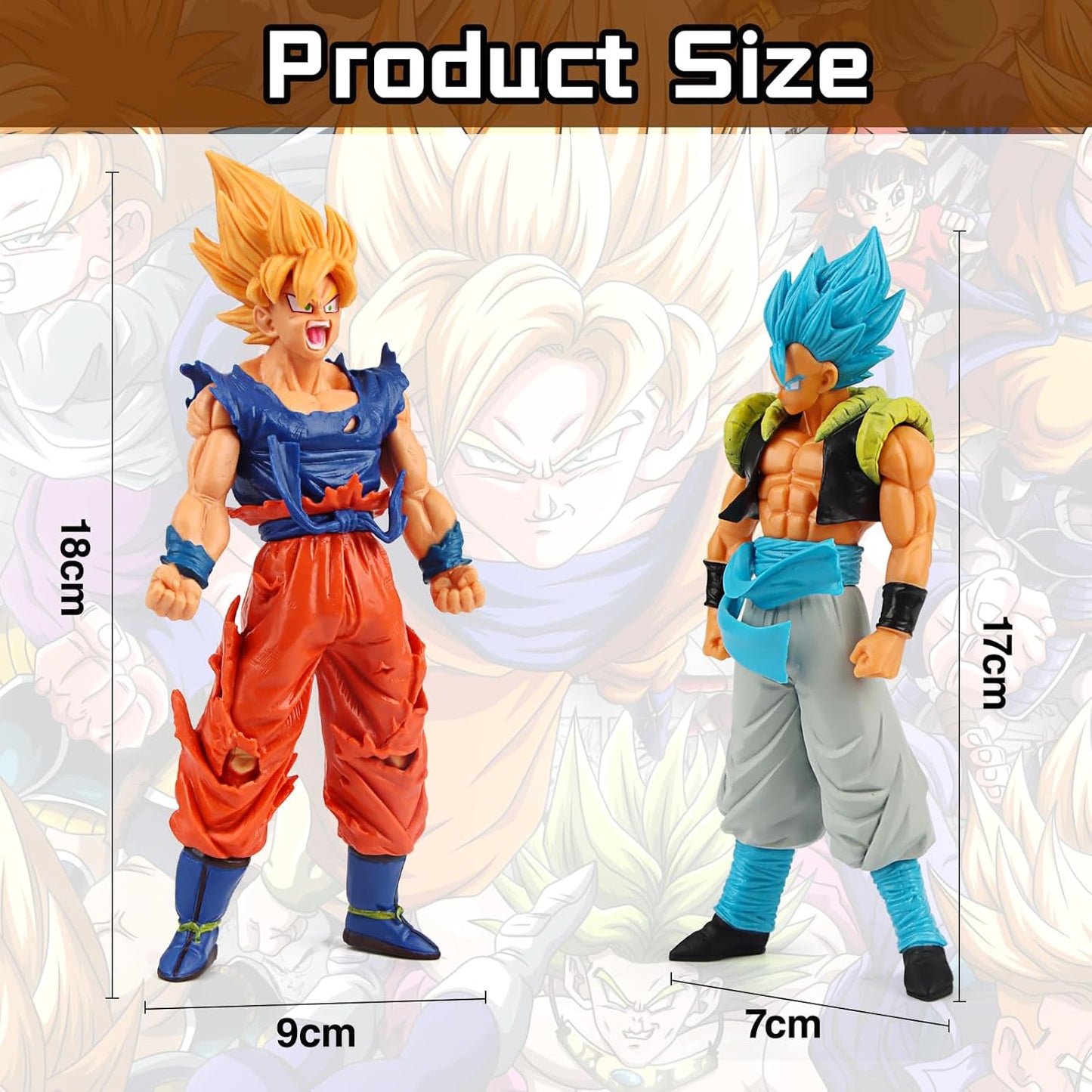 Legendäres Goku Evolution Figuren-Set