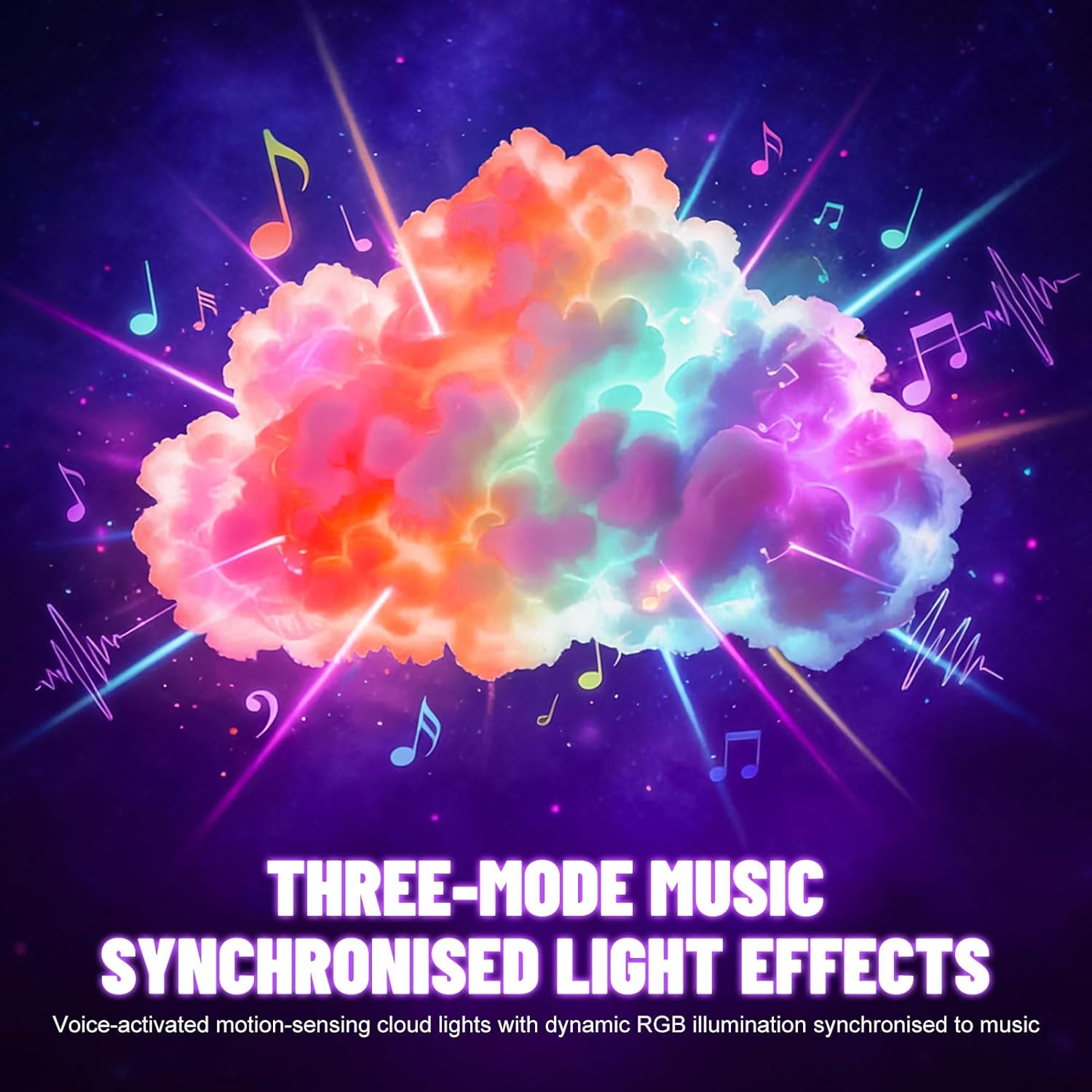 Immersive 3D Cloud Light System