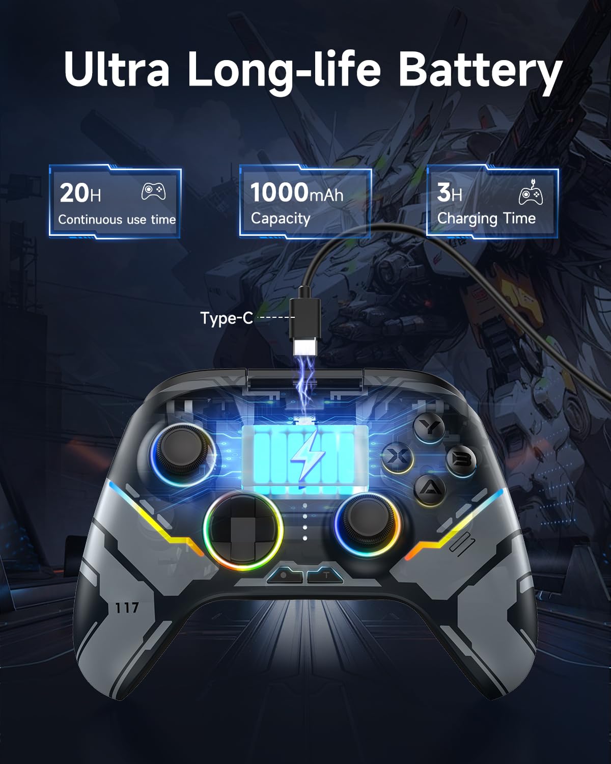 X15 Pro RGB Wireless Präzisions-Controller