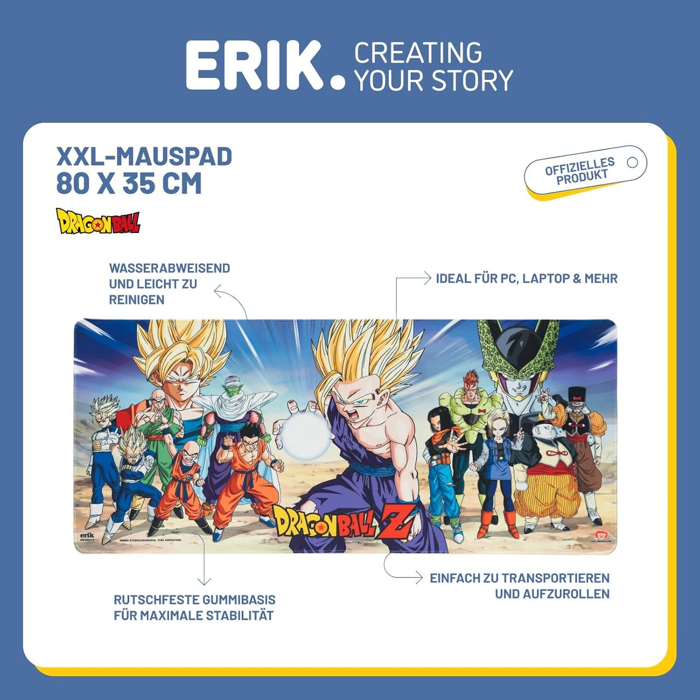 Legendary Dragon Ball XXL Gaming Mouse Pad