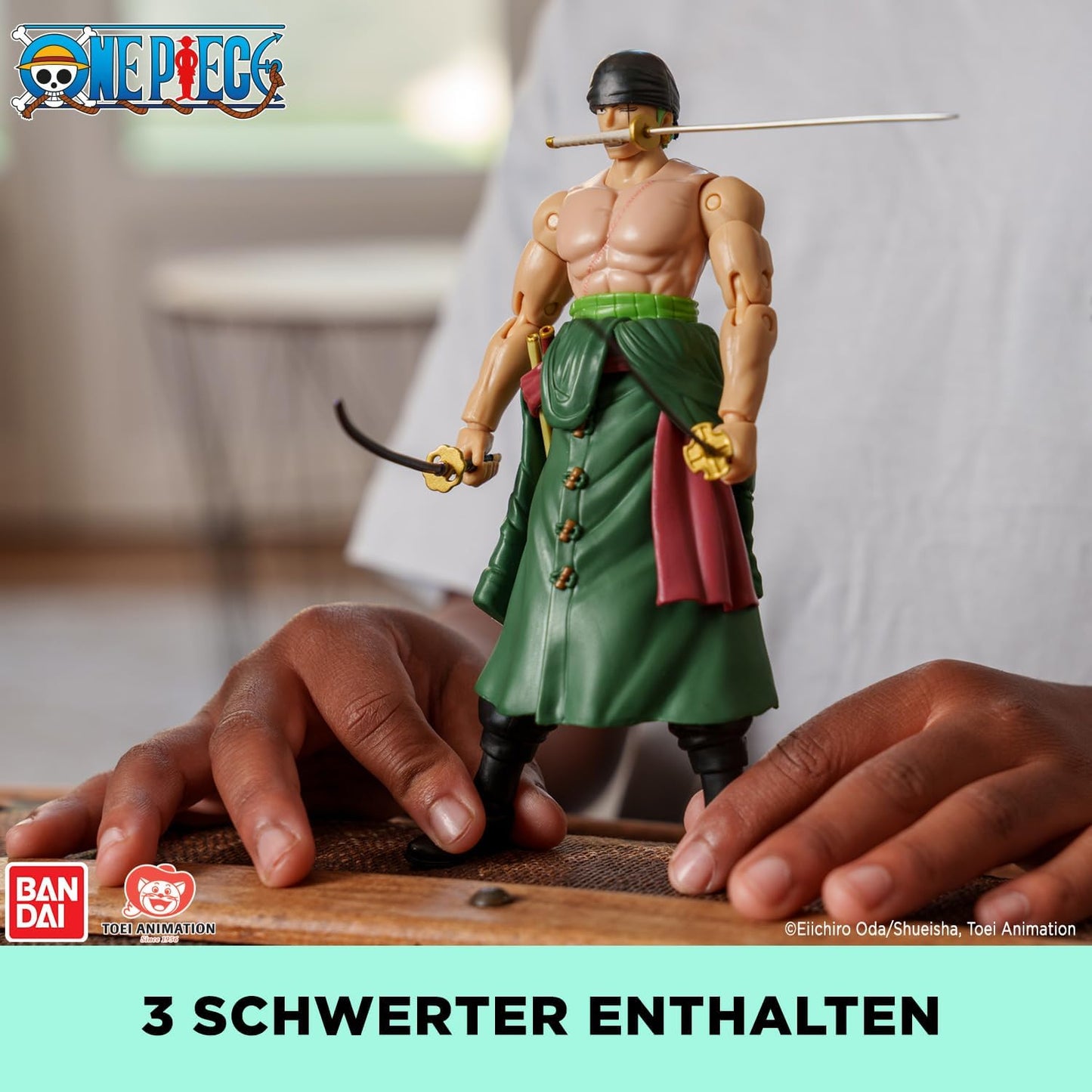 Lorenor Zorro Drei-Schwerter-Stil Actionfigur