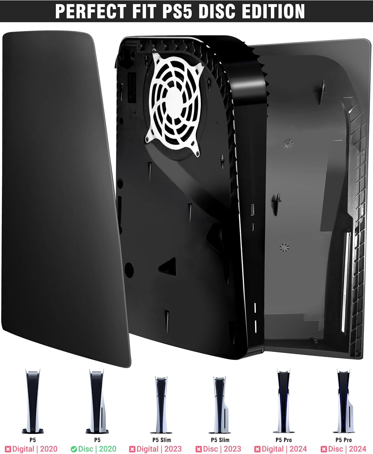 Premium Stealth Faceplate für PS5