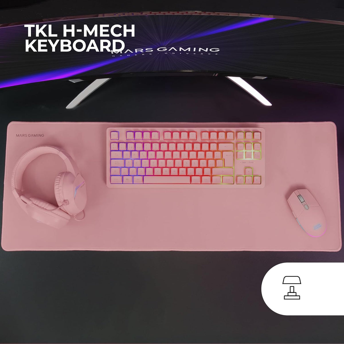 Ultimate Pink RGB Gaming Complete Set