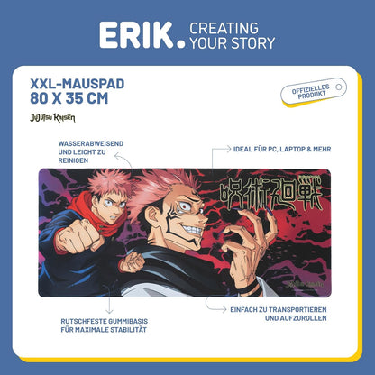 Premium Jujutsu Kaisen XXL Gaming Mouse Pad