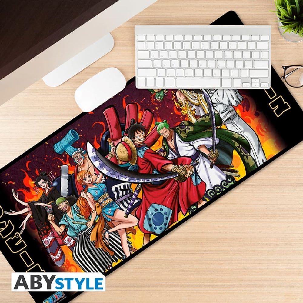 One Piece Battle in Wano None Mousepad Multicolor