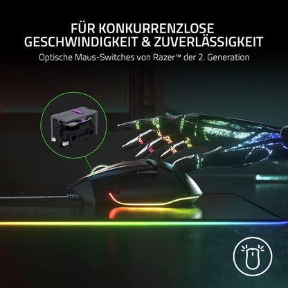 Anpassbare Präzisions-Gaming-Maus für totale Kontrolle