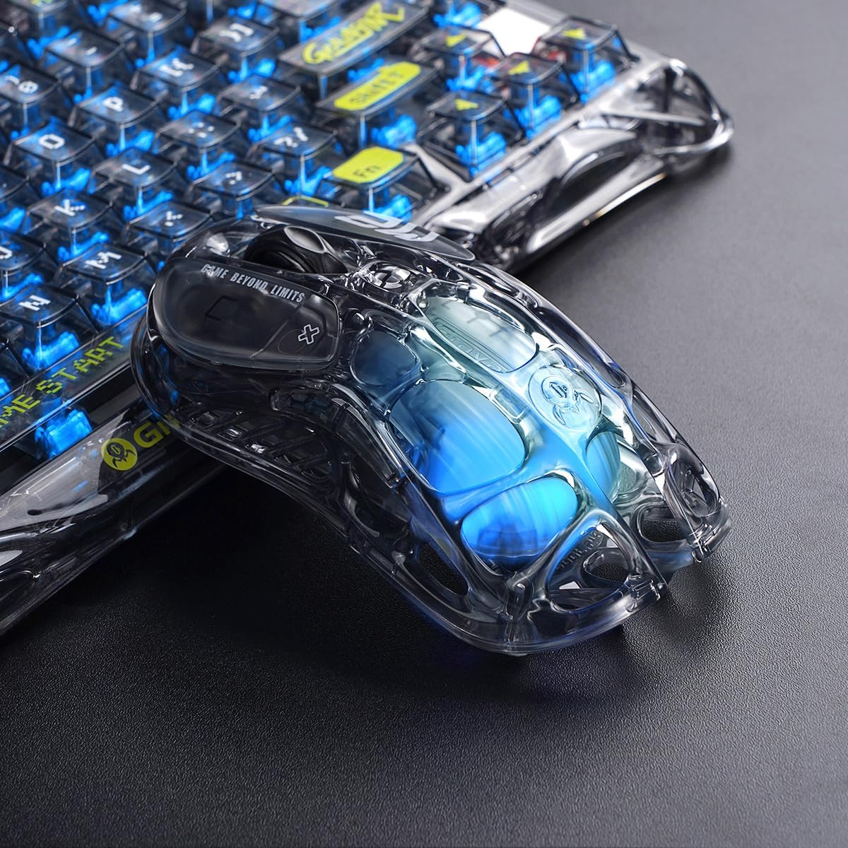 Mercury M2 Transparente Ultraleichte Gaming-Maus