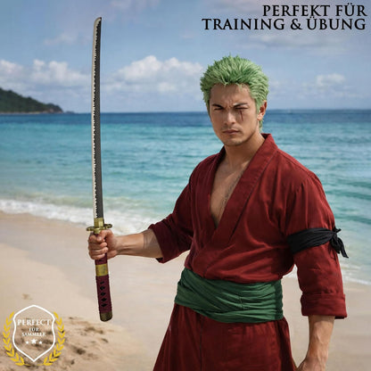 Authentisches Zoro Samuraischwert aus Bambus