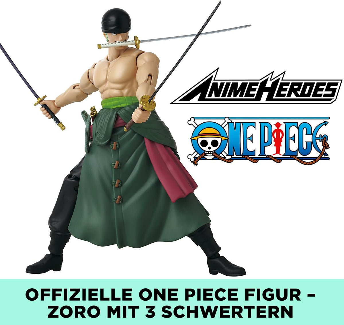 Lorenor Zorro Drei-Schwerter-Stil Actionfigur