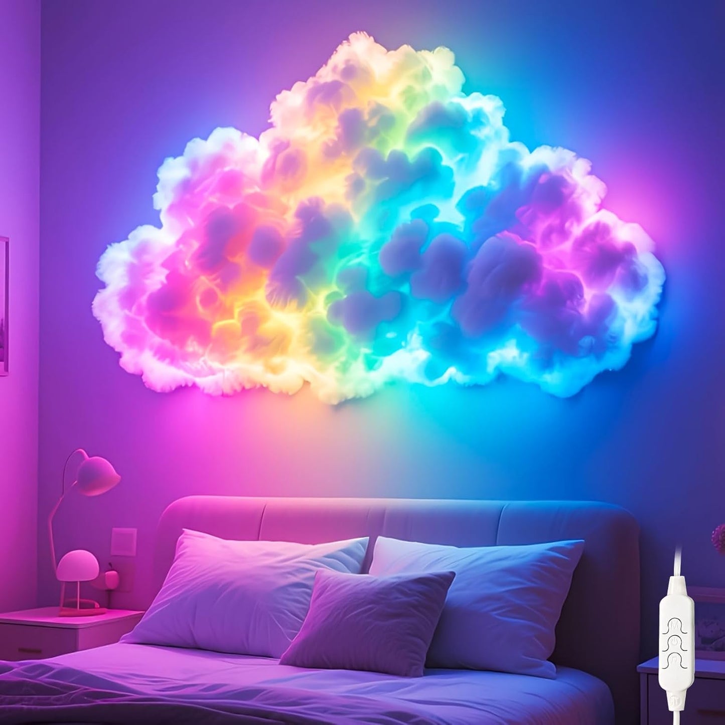 Immersives 3D Wolkenlicht-System