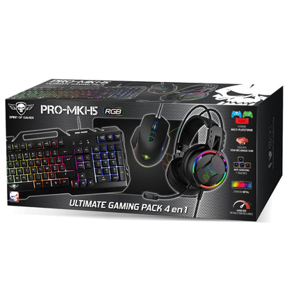 Ultimatives 4-in-1 RGB Gaming Komplett-Set