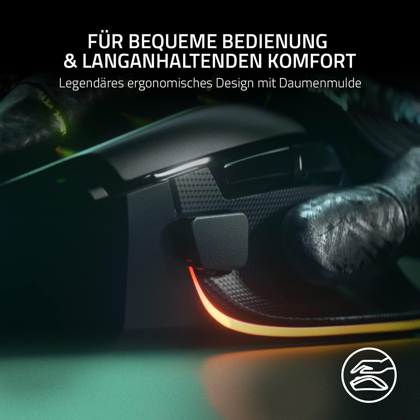 Anpassbare Präzisions-Gaming-Maus für totale Kontrolle