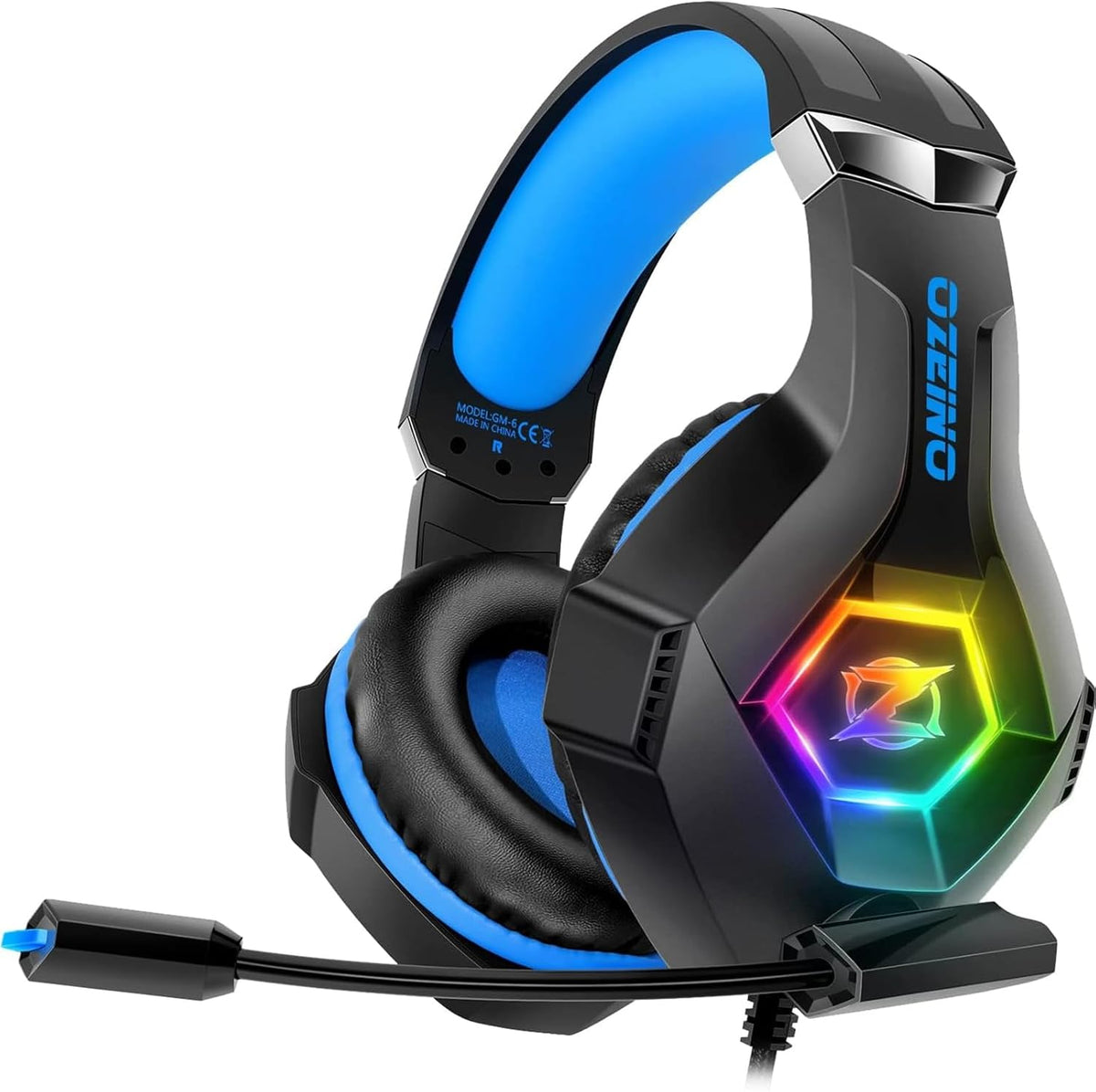 Premium 3D Surround Sound Gaming Headset – Over-Ear Kopfhörer mit Mikrofon
