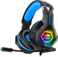 Premium 3D Surround Sound Gaming Headset – Over-Ear Kopfhörer mit Mikrofon