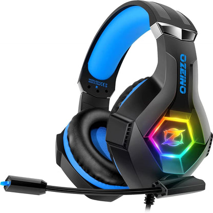 Premium 3D Surround Sound Gaming Headset – Over-Ear Kopfhörer mit Mikrofon