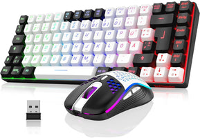 Professionelles kabelloses 75% Gaming-Set