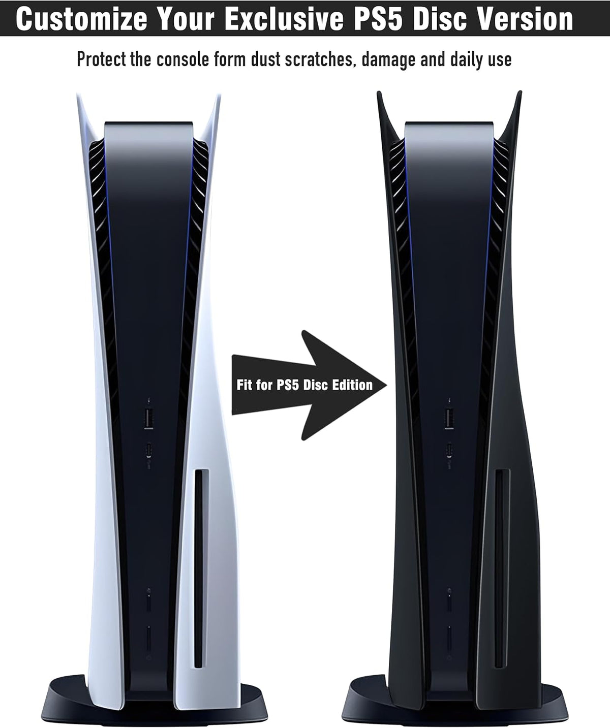 Premium Stealth Faceplate für PS5