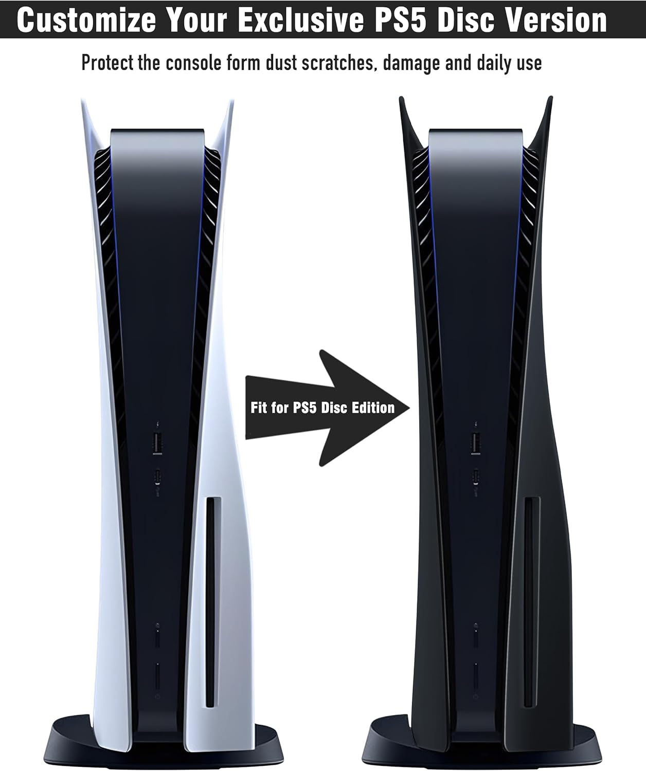 Premium Stealth Faceplate für PS5
