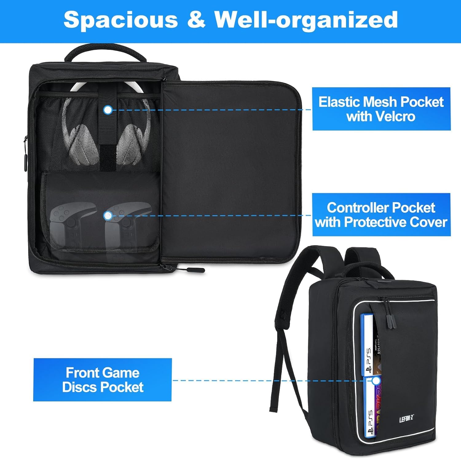 Premium PlayStation 5 Gaming Backpack