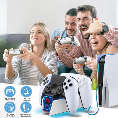 Premium RGB Fast Charging Station for DualSense