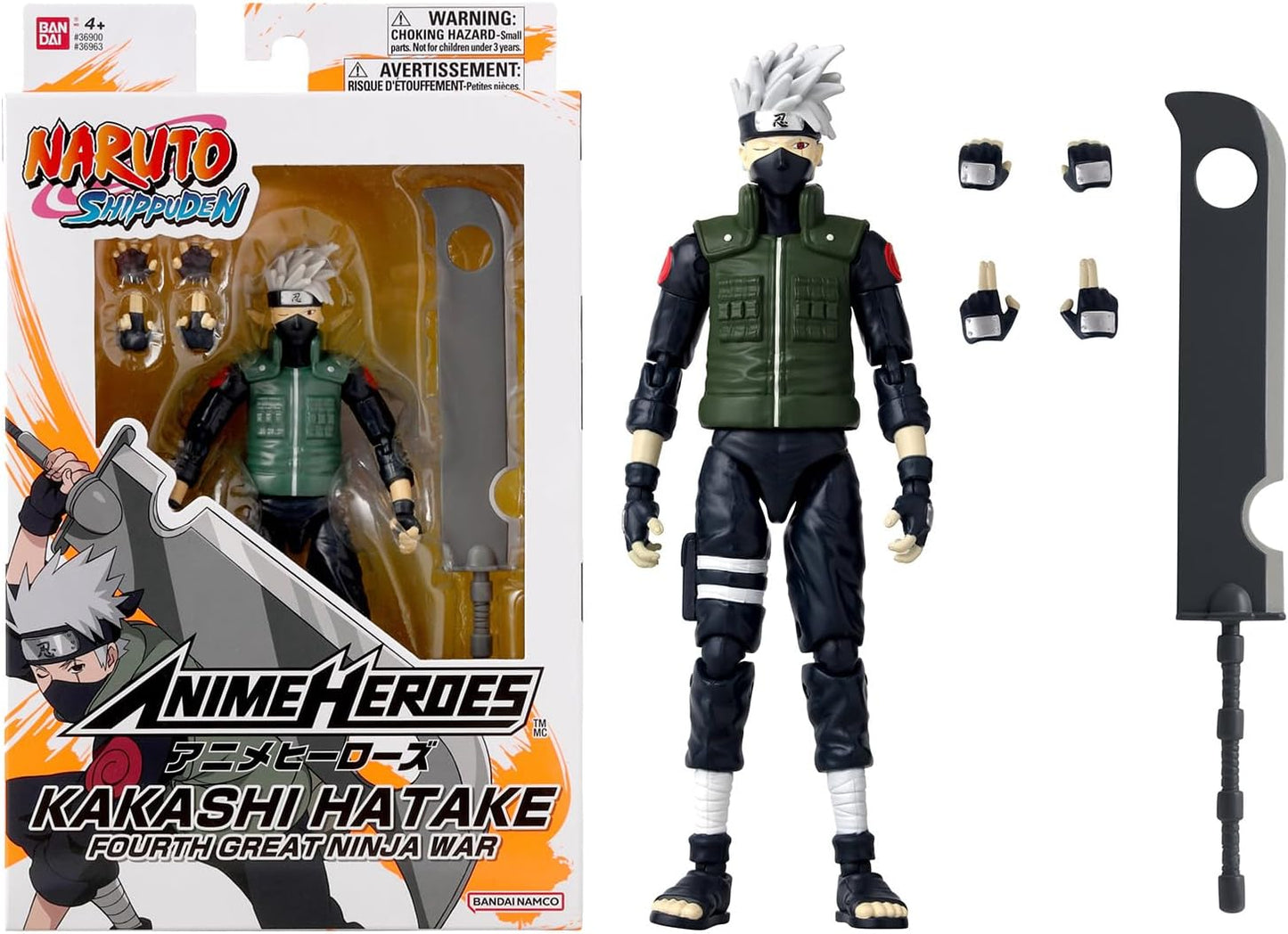 Kakashi Hatake Collector's Figure Fourth Great Ninja War