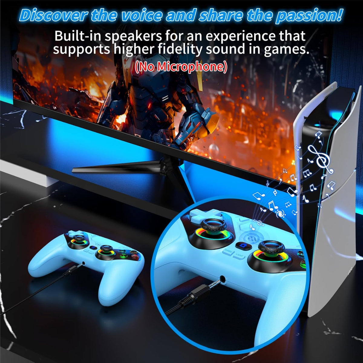 Drift-Free Pro Wireless Gaming Controller