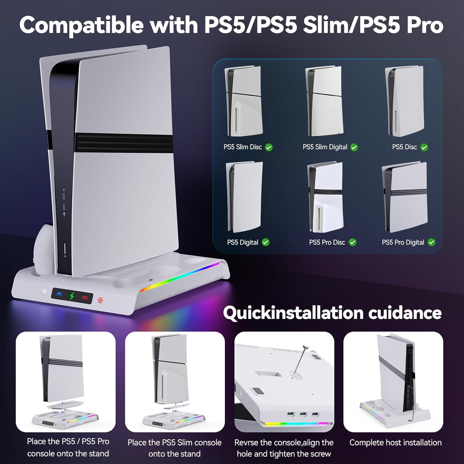 PS5 Elite All-in-One Command Center