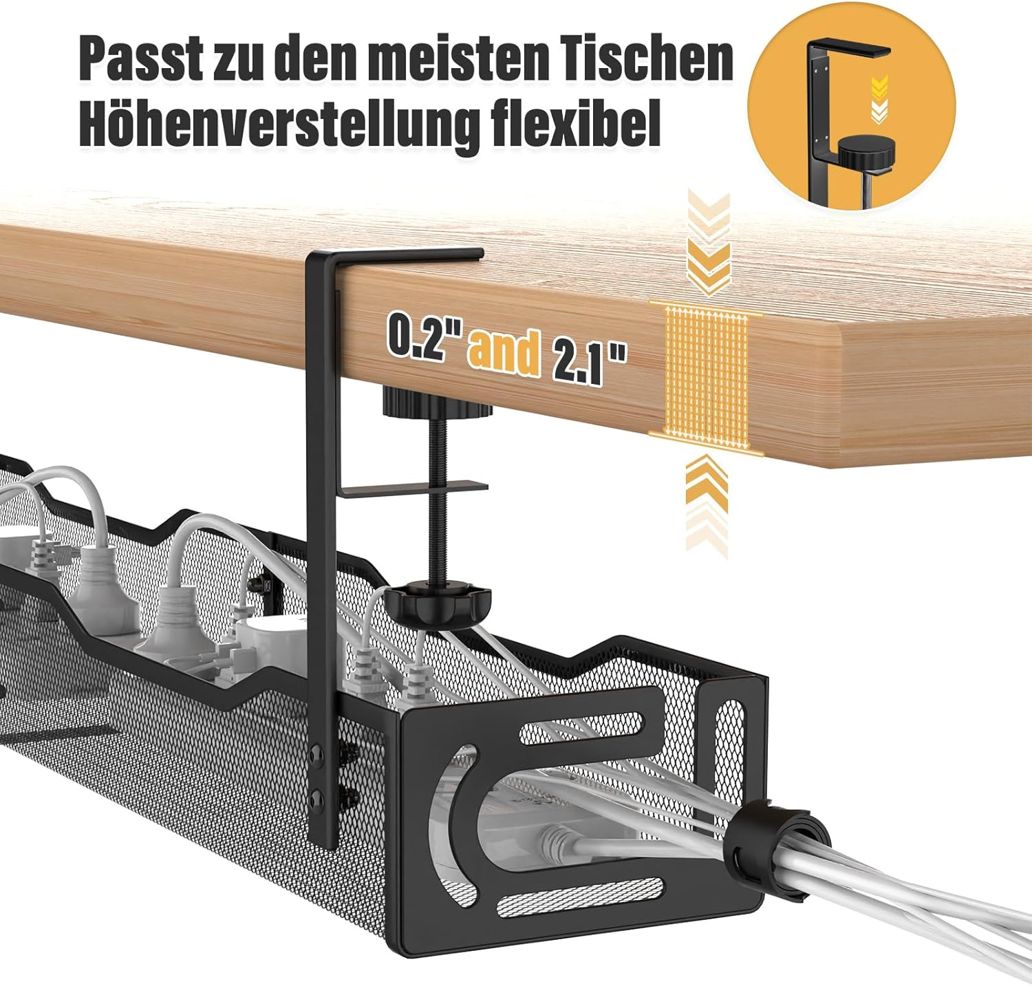 Professional Cable Management System without Drilling