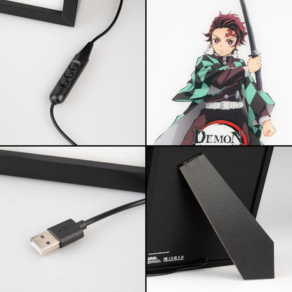 Demon Slayer Premium LED Lichtrahmen