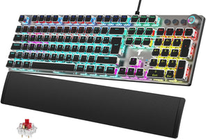 Mechanische Profi-Gaming-Tastatur mit ergonomischem Komfort