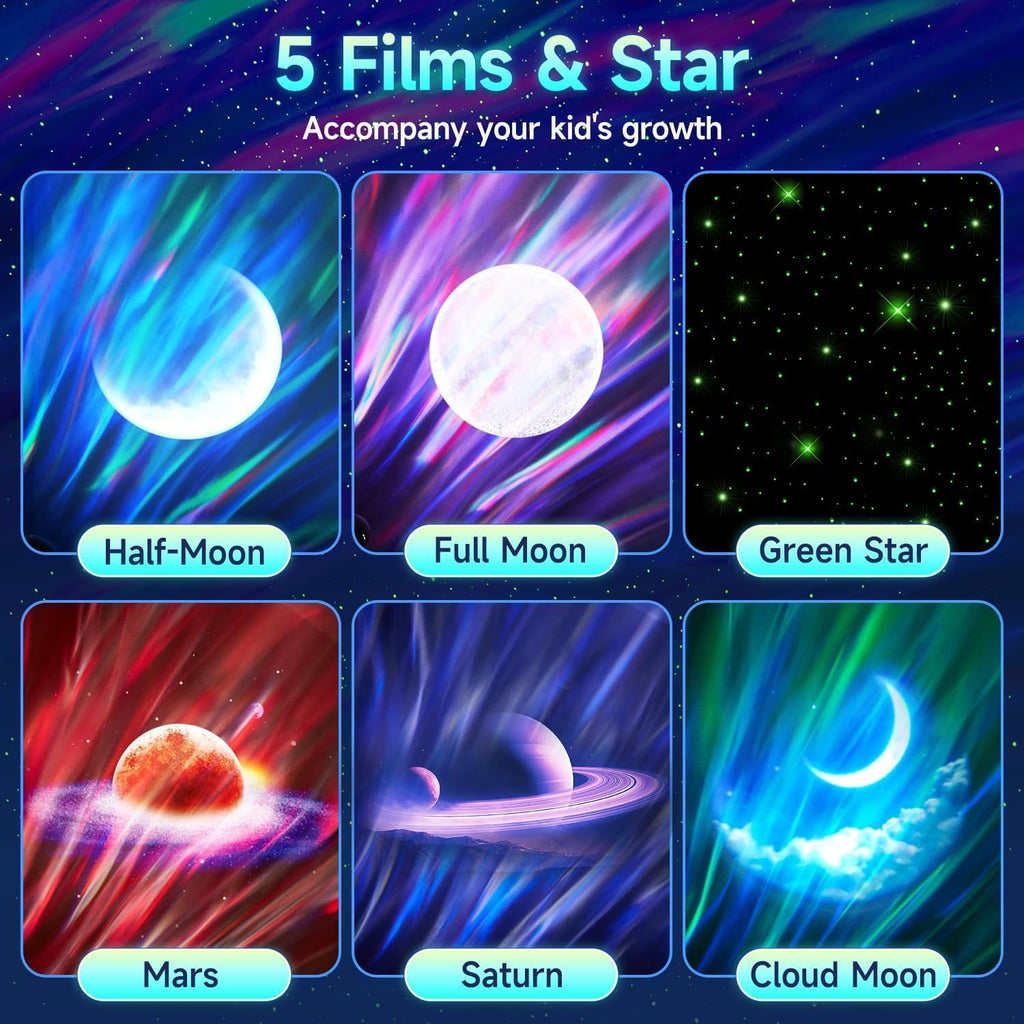 Magisches Aurora Sternenhimmel Schlaf-System