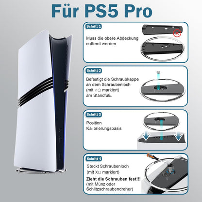 Premium PS5 Vertikal-Standfuß aus Metall